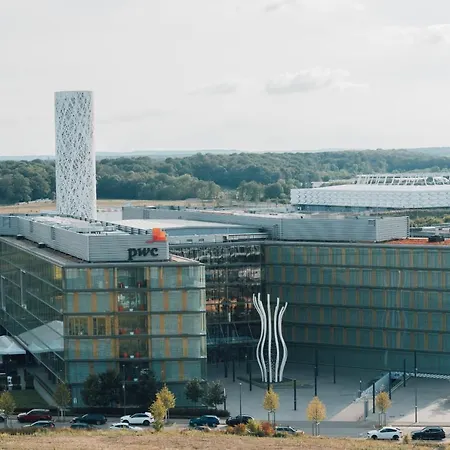 Apartment Luxury 1 Bedroom Apart W Swimmingpool, Spa & Fitness - Zenith Towers Luxembourg