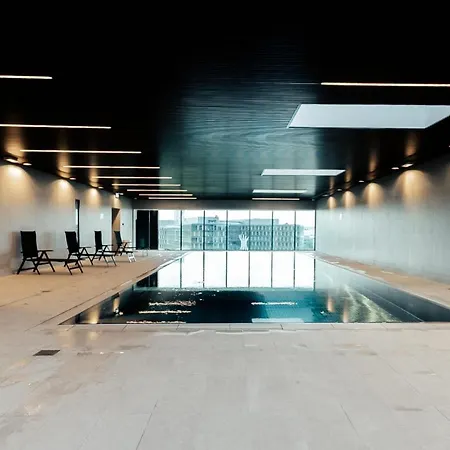 Luxury 1 Bedroom Apart W Swimmingpool, Spa & Fitness - Zenith Towers Apartment Luxembourg
